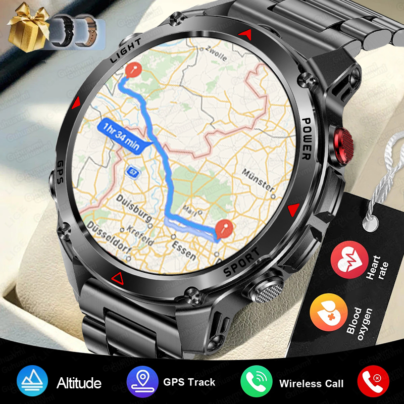 Outdoor Lighting Smart Controller - 2025New Outdoor Military Smart Watch Men