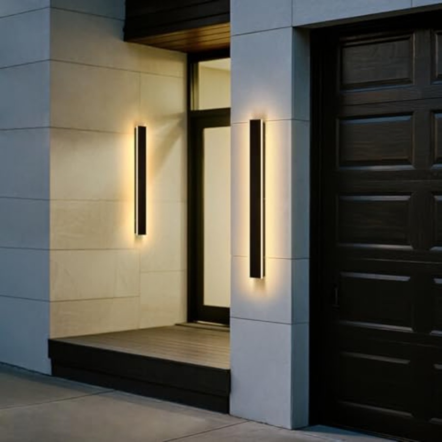 Outdoor Lighting Wall Mount - 31 Inch Outdoor Wall Lights Set