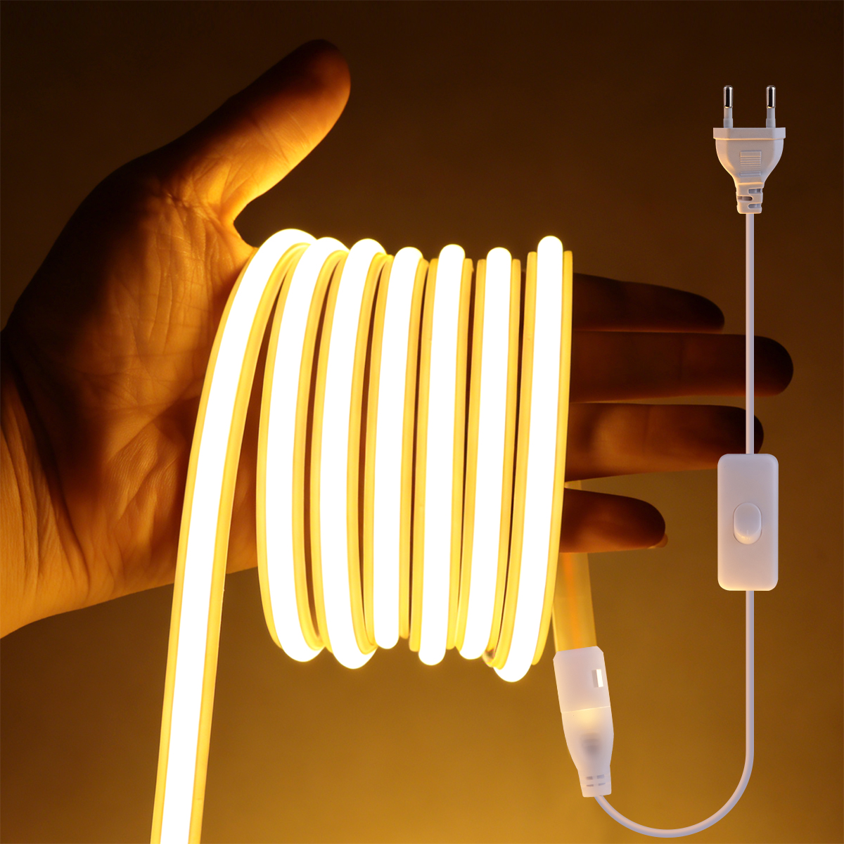 Outdoor Lighting Restaurant - Newest 220V LED Strip Neon Light