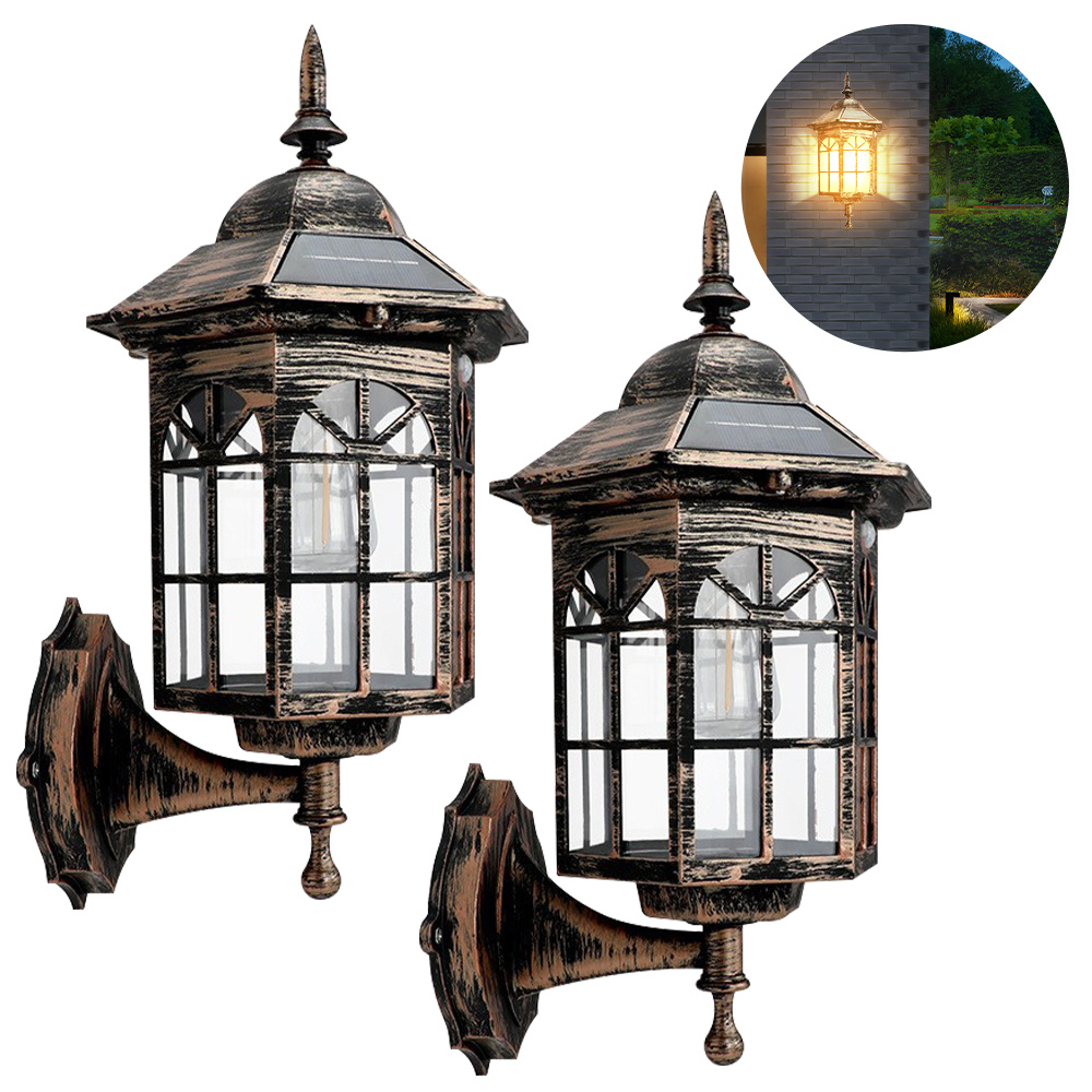Outdoor Lighting Wall Mount - 2pcs Exterior Light Fixtures Wall Mounted