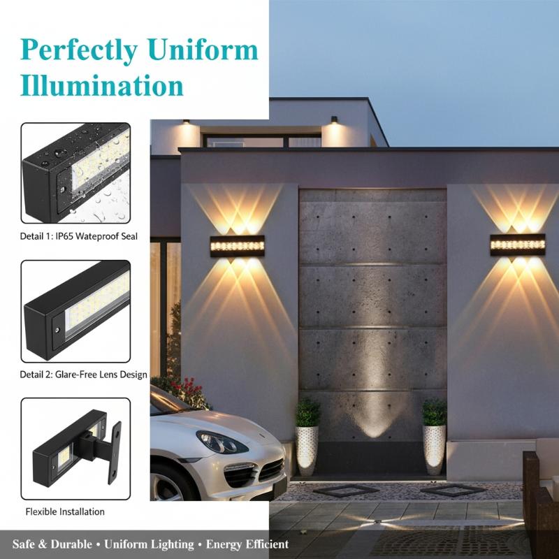 Outdoor Lighting Lamps - Outdoor Waterproof Wall Light 10W 8W