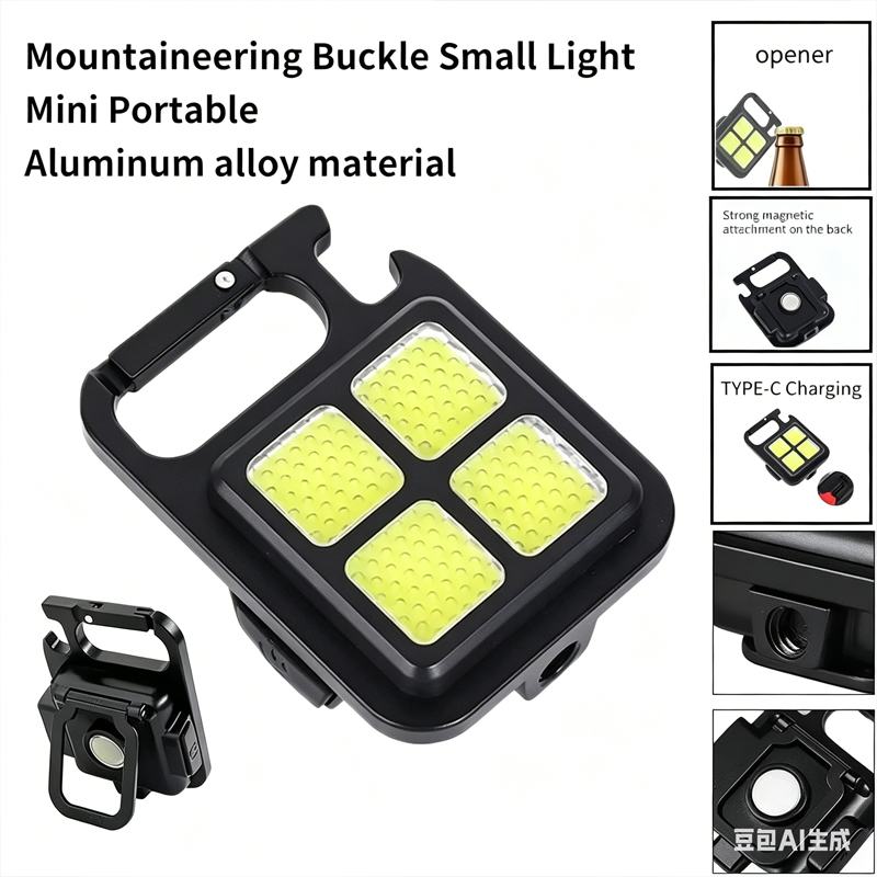 Outdoor Lighting Beacon - 4 Lamp Beads Outdoor Strong Light