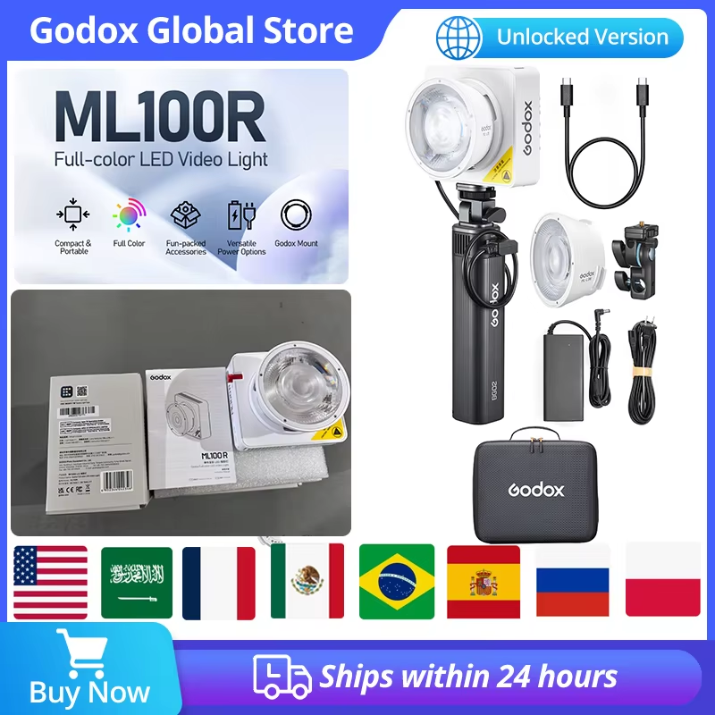 Outdoor Lighting Kit Photography - Godox Full Color LED Video Light
