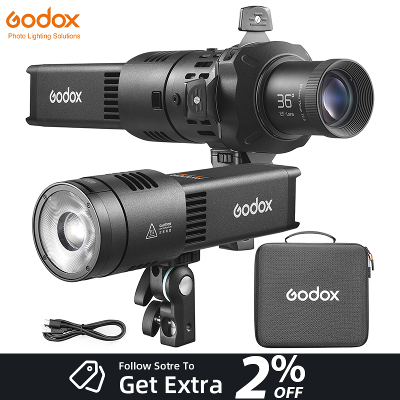 Outdoor Lighting Kit Photography - NEW GODOX RS100R/RS100Bi 100W RGB LED