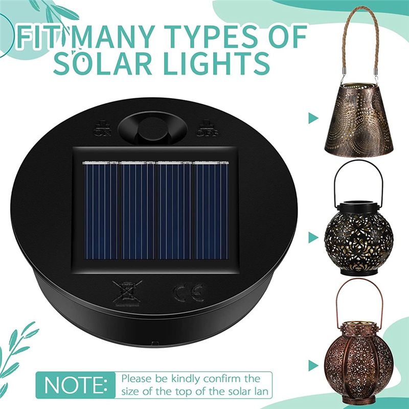 Outdoor Lighting Led Fixtures - 12 Pack Replacement Solar Light Parts