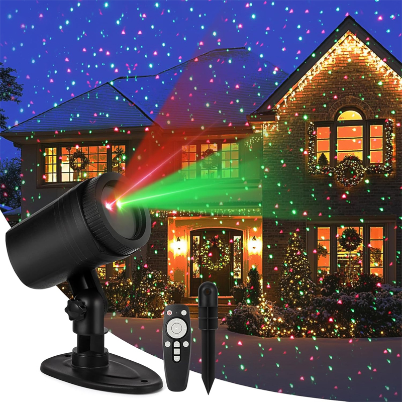 Xmas Outdoor Lighting Decorations - Christmas Party oving Starry Laser Projector
