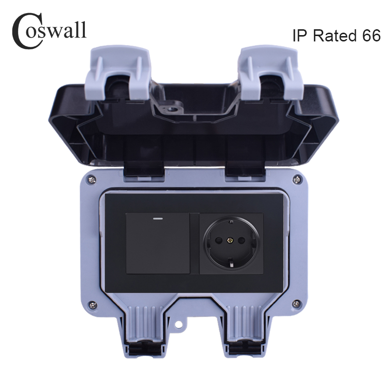 Coswall IP66 Weatherproof Wate - Outdoor Lighting Wall Mount のレビューと価格
