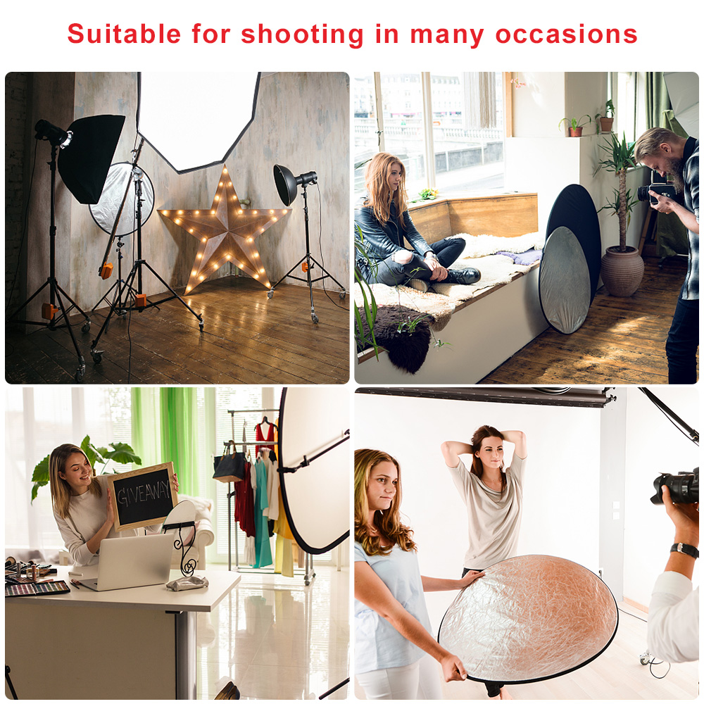 5-in-1 Round & Oval Photograph - Outdoor Lighting Kit Photography のレビューと価格