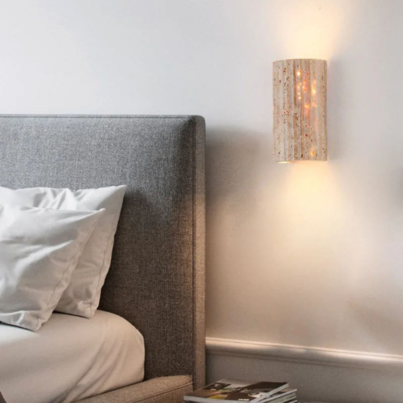 Yellow Travertine Stone Wall M - Outdoor Lighting Restaurant のレビューと価格