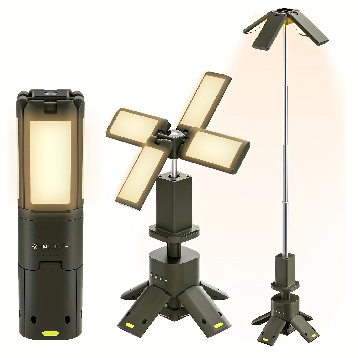 Camping Lantern, 14000mAh Rech - Outdoor Lighting Lamps のレビューと価格