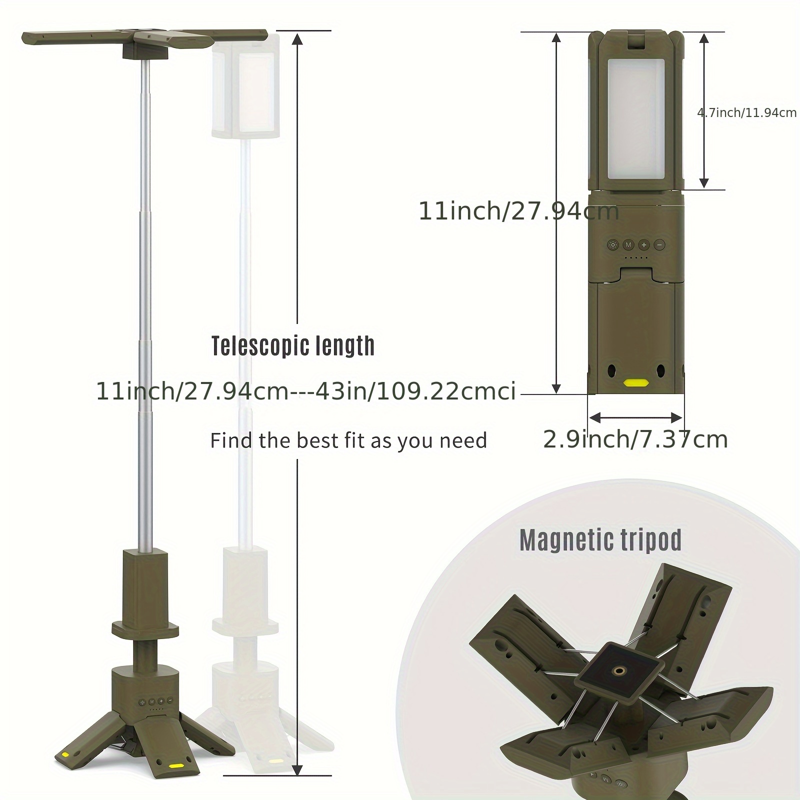 Camping Lantern, 14000mAh Rech - Outdoor Lighting Lamps のレビューと価格
