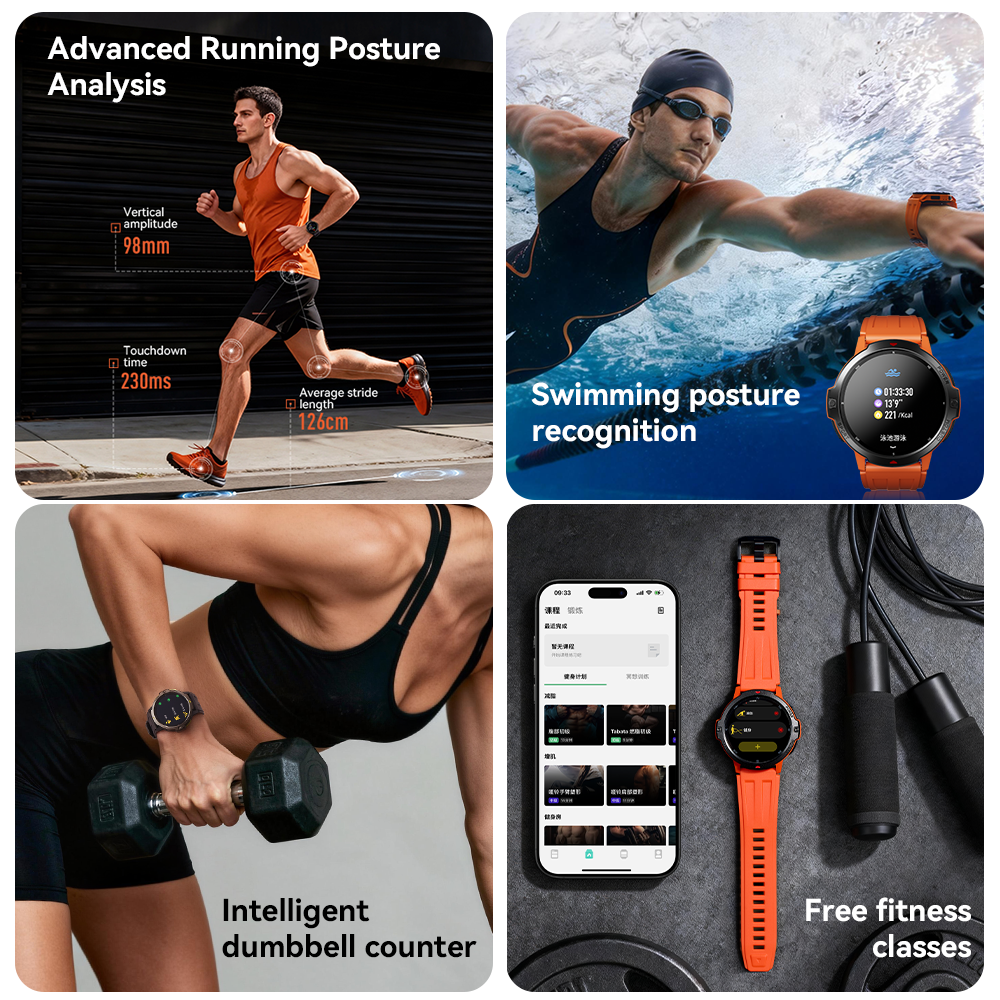 Dido AI Fit Pro GPS Smartwatch - Outdoor Lighting Smart Controller のレビューと価格