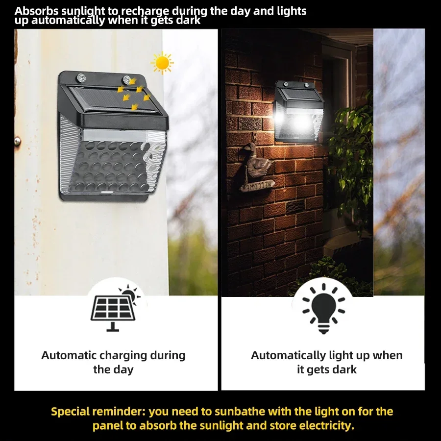 LED Solar Light PIR Motion Sen - Outdoor Lighting Lamps のレビューと価格