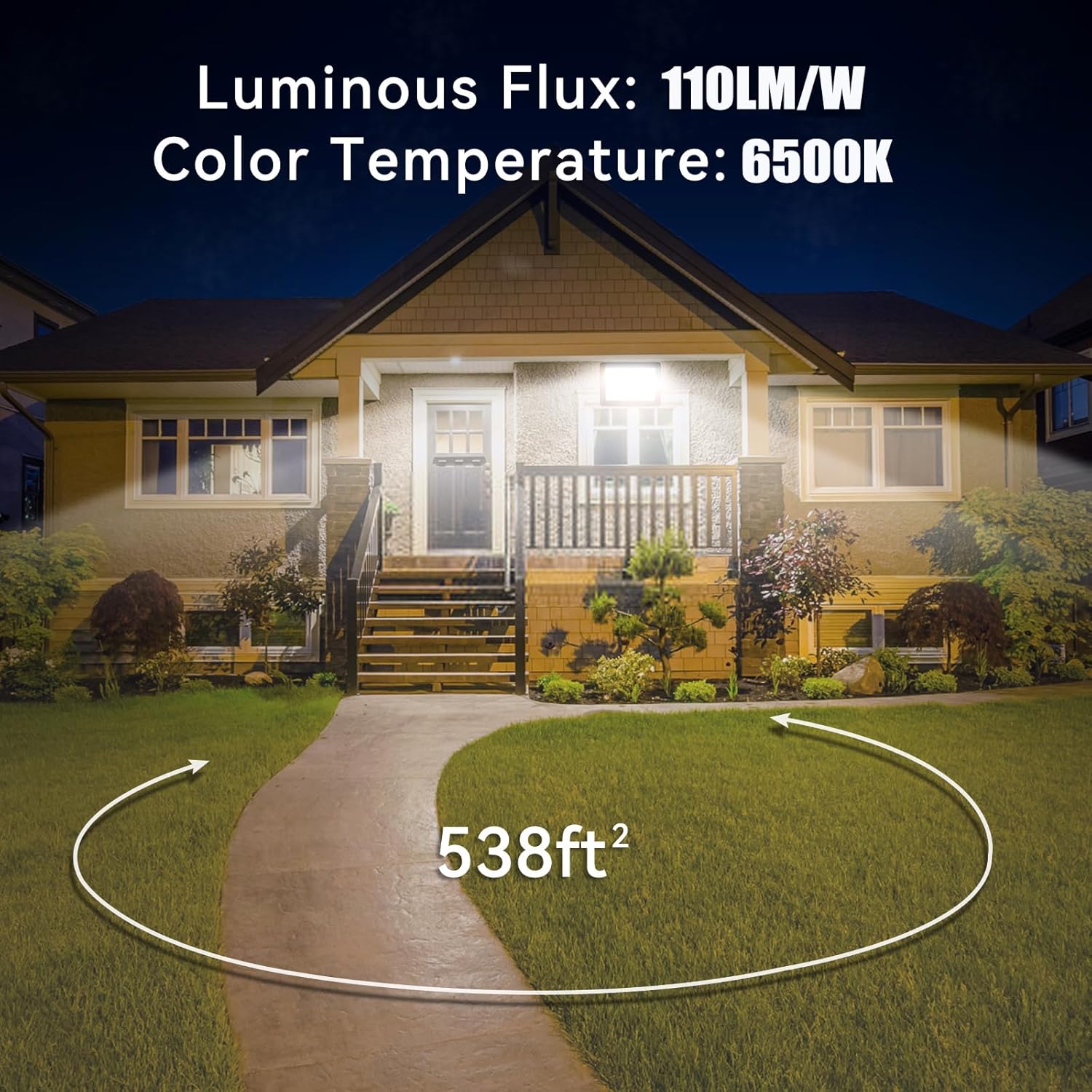 100W LED Flood Light, 11000lm  - Led Flood Light のレビューと価格