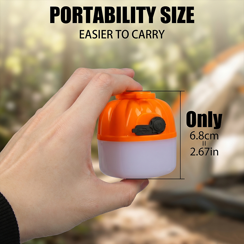 Mini Portable LED Pumpkin Bulb - Outdoor Lighting Beacon のレビューと価格