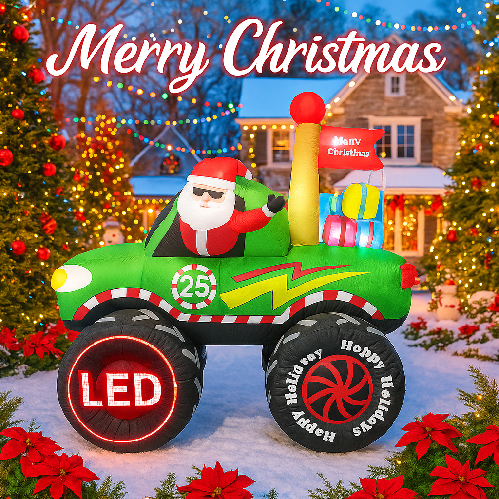 5.91FT Giant Outdoor Decoratio - Xmas Outdoor Lighting Decorations のレビューと価格