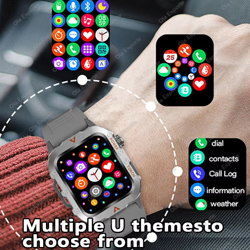 New Smart Watch Men AMOLED Scr - Outdoor Lighting Smart Controller のレビューと価格