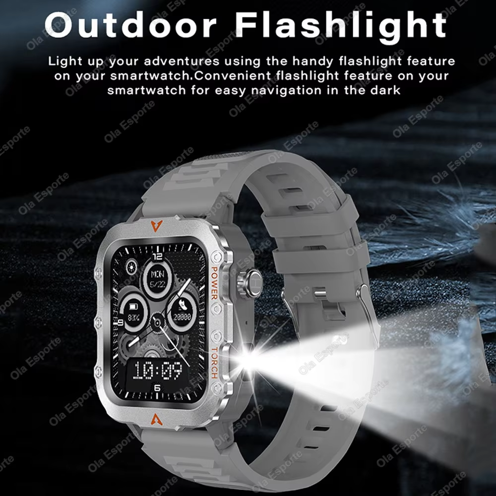 New Smart Watch Men AMOLED Scr - Outdoor Lighting Smart Controller のレビューと価格