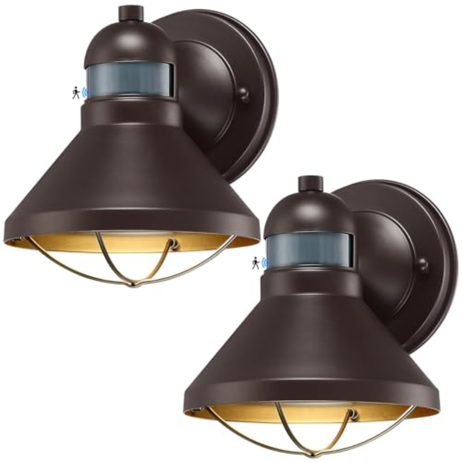 2 Pack Motion Sensor Outdoor L - Outdoor Lighting Led Fixtures のレビューと価格
