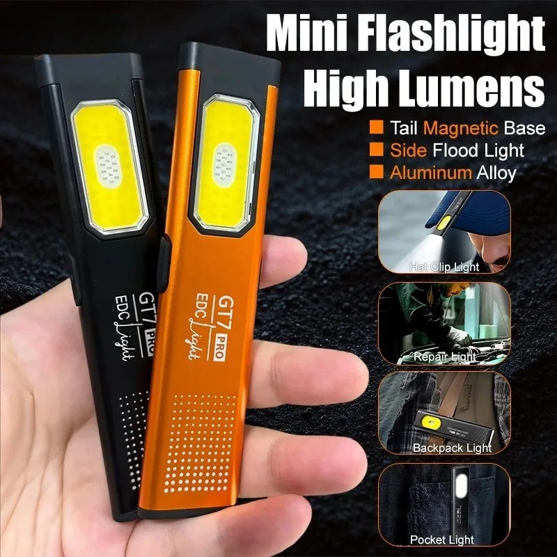 Mini LED Flashlight USB C Rech - Led Flood Light のレビューと価格