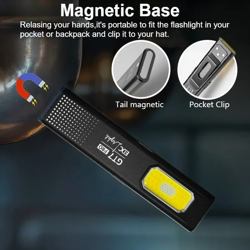 Mini LED Flashlight USB C Rech - Led Flood Light のレビューと価格