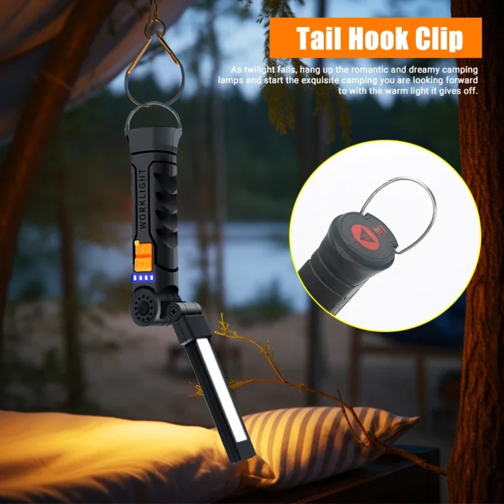Portable COB LED Flashlight US - Outdoor Lighting Beacon のレビューと価格