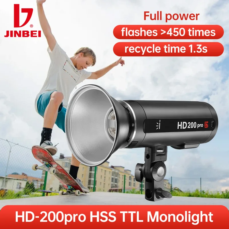 JINBEI HD200pro HSS TTL Outdoo - Outdoor Lighting Kit Photography のレビューと価格