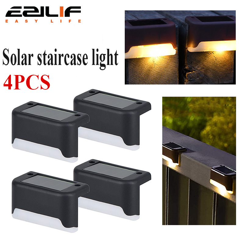 4PCS Solar Deck Light Outdoor  - Outdoor Lighting Ground のレビューと価格