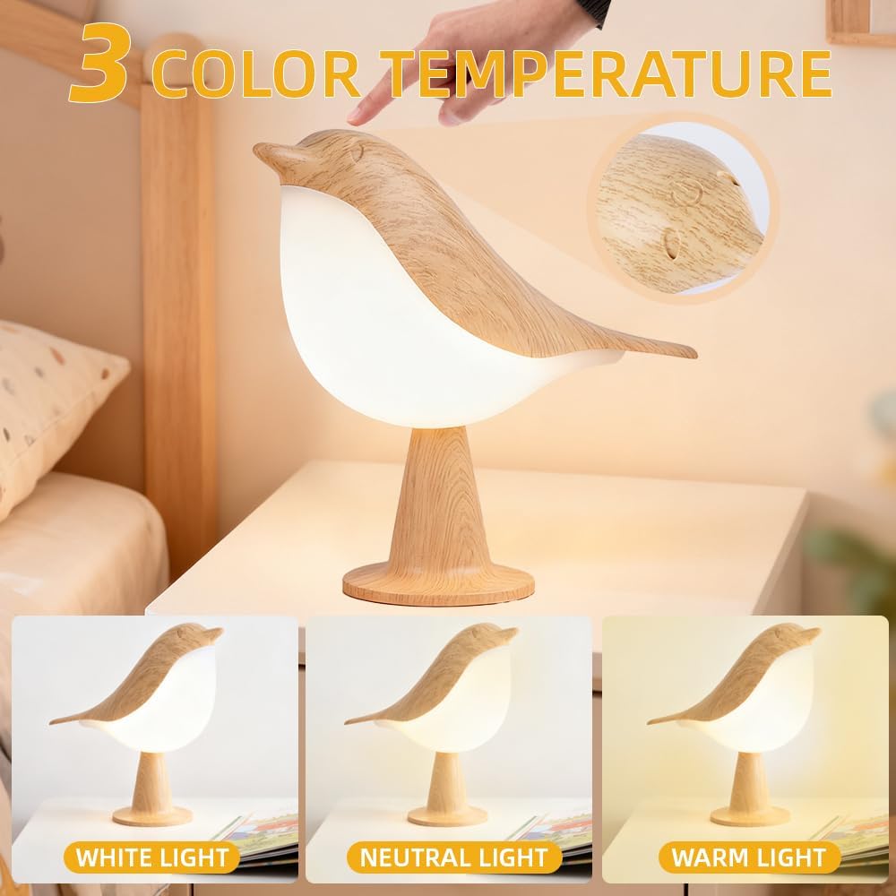 Cordless Bird Table Lamp, 3 Co - Outdoor Lighting Lamps のレビューと価格
