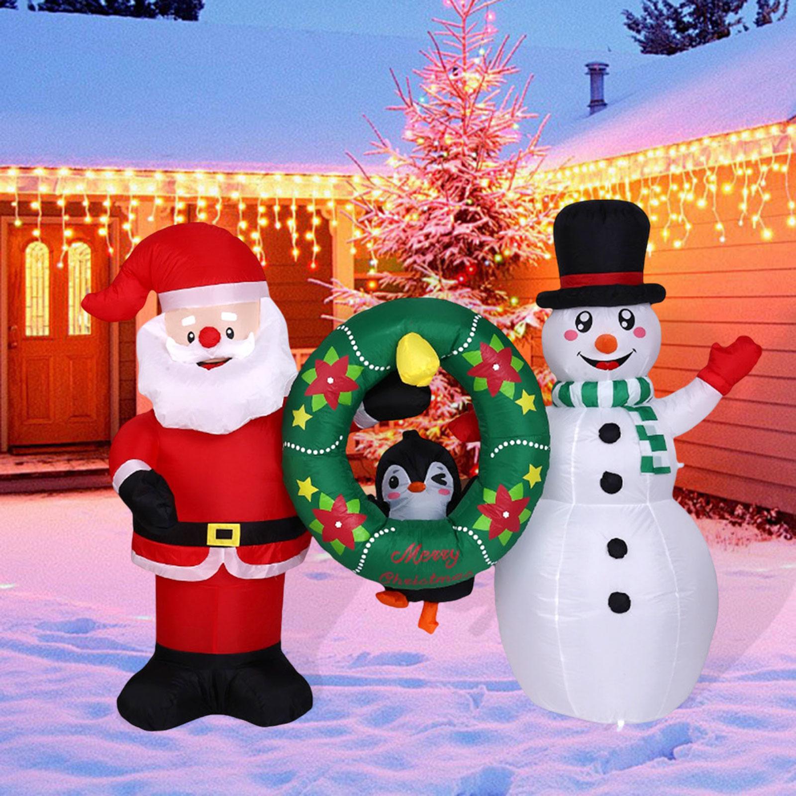 Christmas Inflatables Decorati - Xmas Outdoor Lighting Decorations のレビューと価格