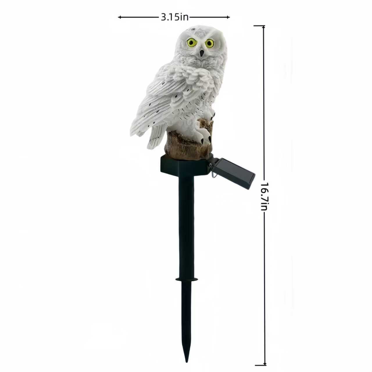 Solar Owl Garden Stake Light O - Outdoor Lighting Ground のレビューと価格