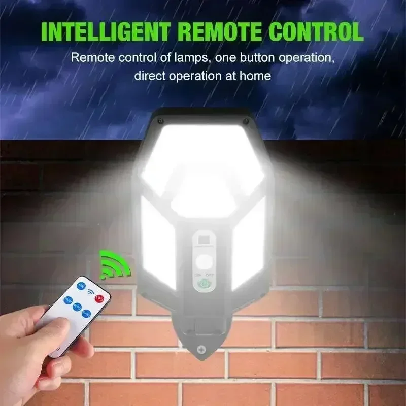 12000LM Powerful Solar Wall La - Outdoor Lighting Ground のレビューと価格