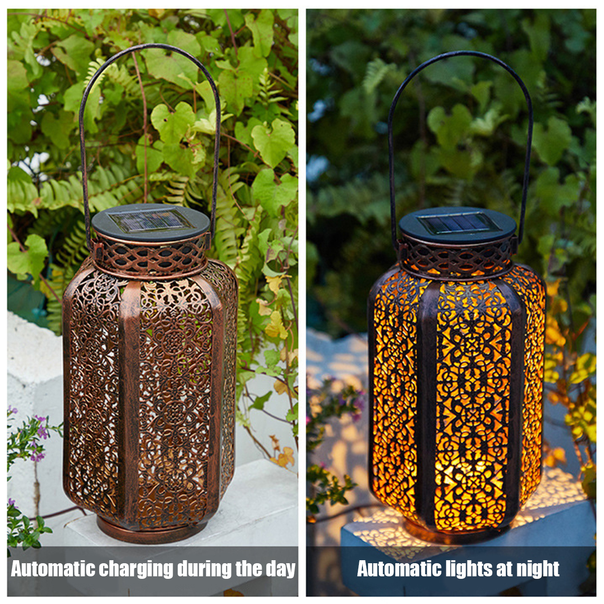 Solar Lanterns Outdoor Waterpr - Outdoor Lighting Ground のレビューと価格