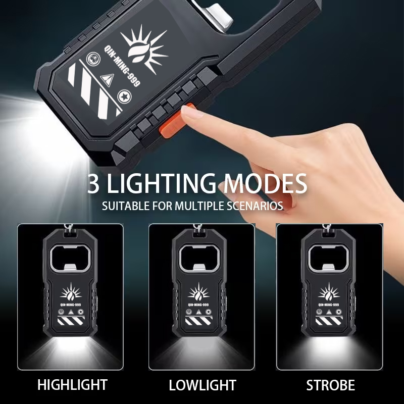 2Pcs Portable LED COB Keychain - Outdoor Lighting Globes のレビューと価格
