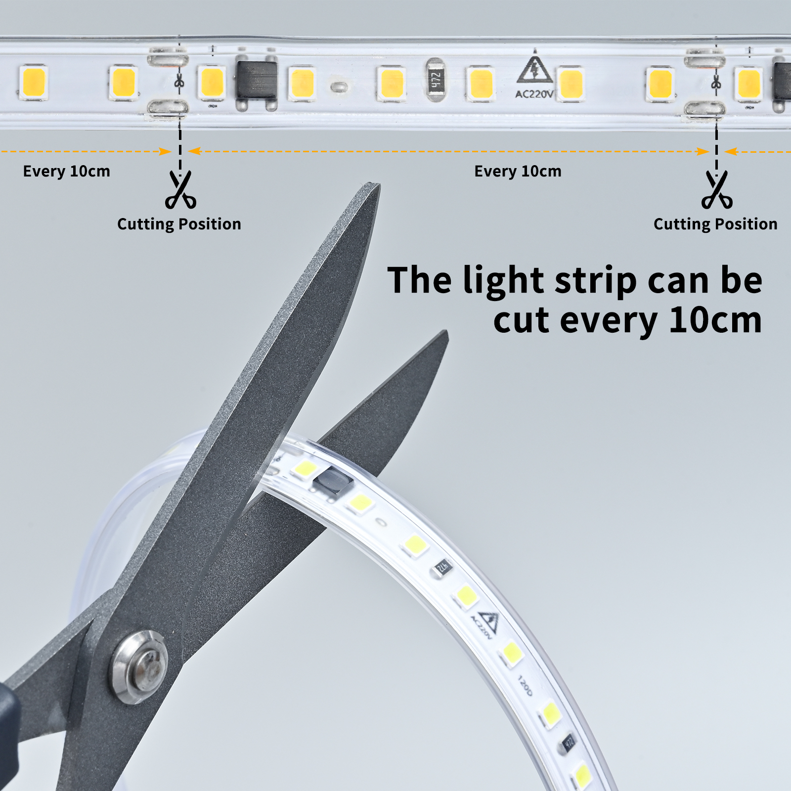 220V Waterproof LED Strip Ligh - Outdoor Lighting Restaurant のレビューと価格
