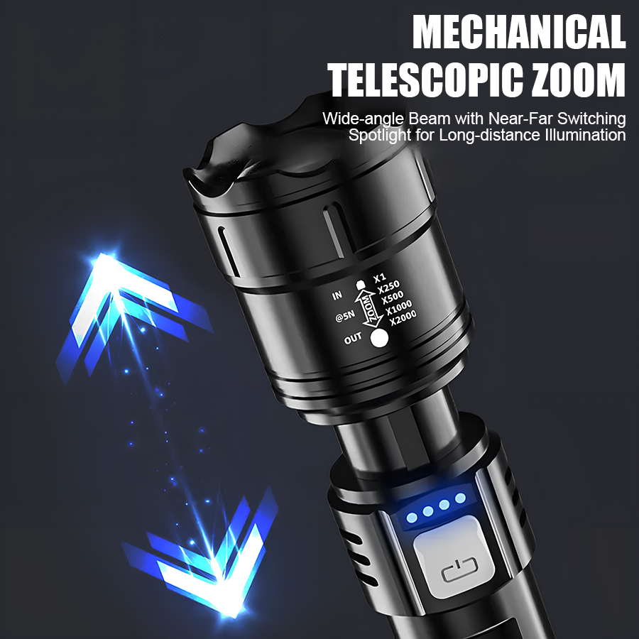 High Power P50 LED Flashlight  - Outdoor Lighting Beacon のレビューと価格