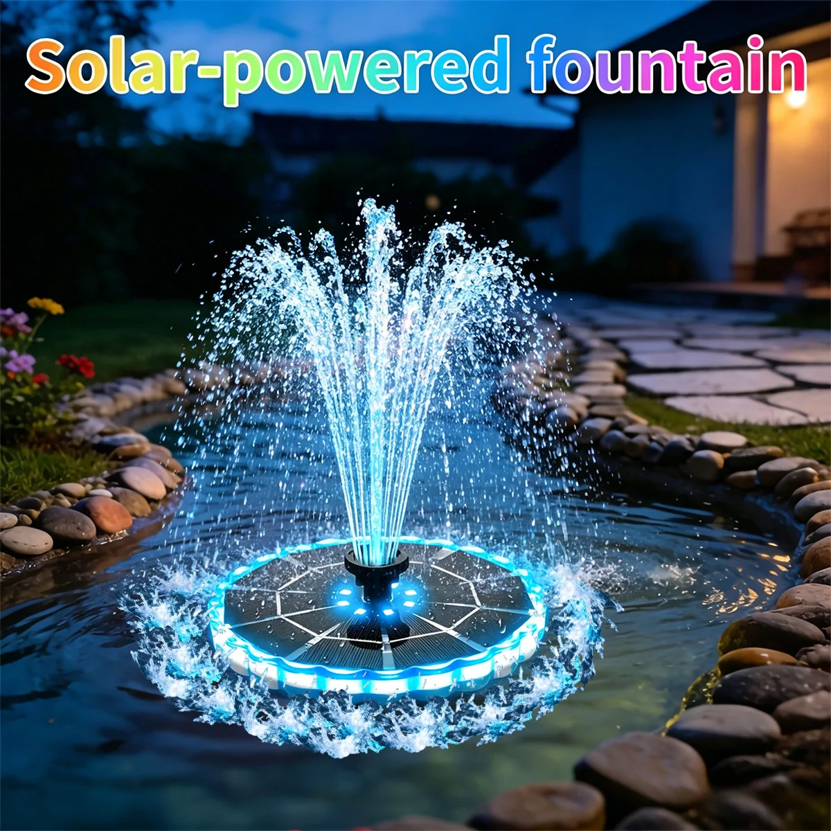 3.5W Outdoor Solar Fountain fo - Outdoor Lighting Ground のレビューと価格