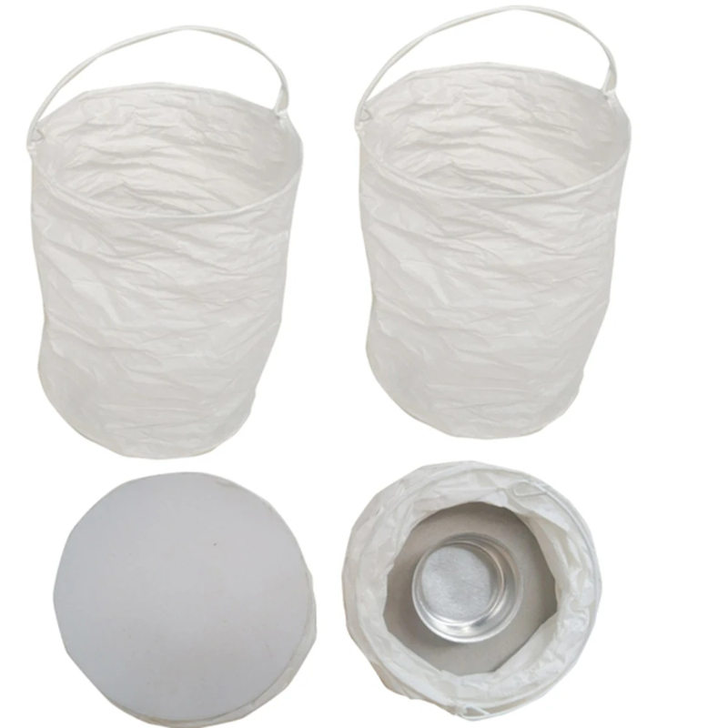 4pcs DIY White Straight Paper  - Xmas Outdoor Lighting Decorations のレビューと価格