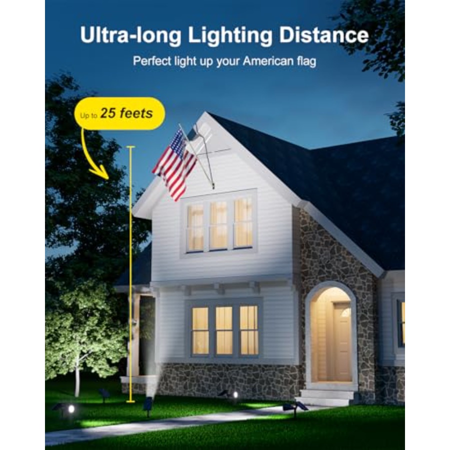 Solar Spotlights Outdoor Water - Led Flood Light のレビューと価格