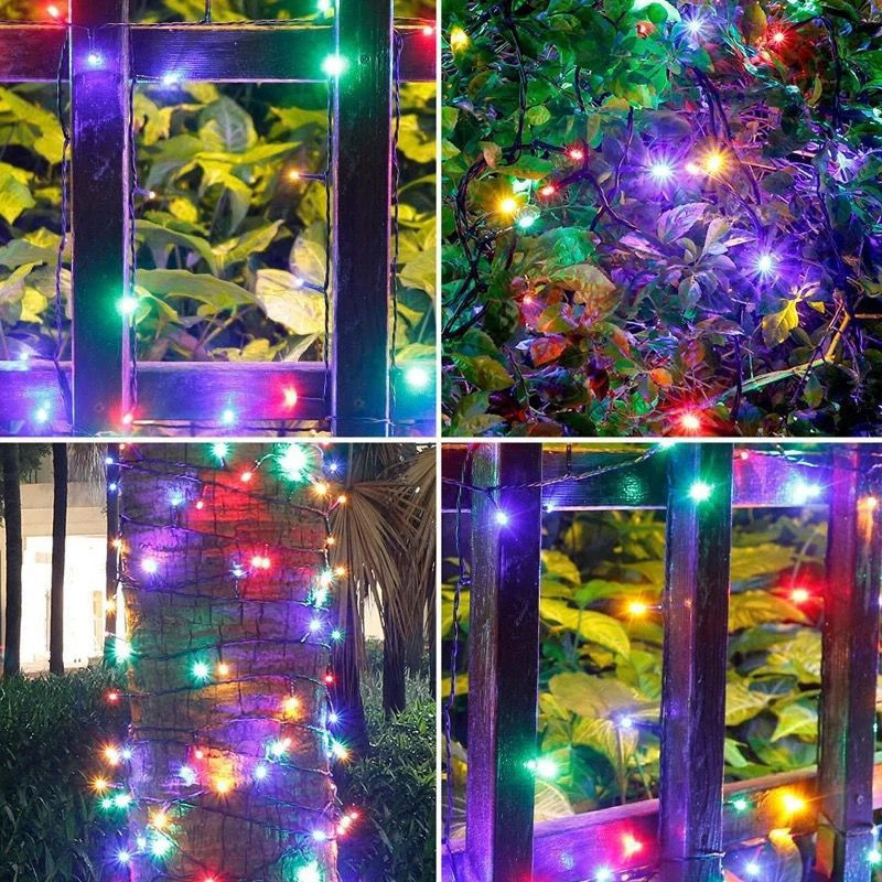 Solar String Light Fairy Outdo - Xmas Outdoor Lighting Decorations のレビューと価格