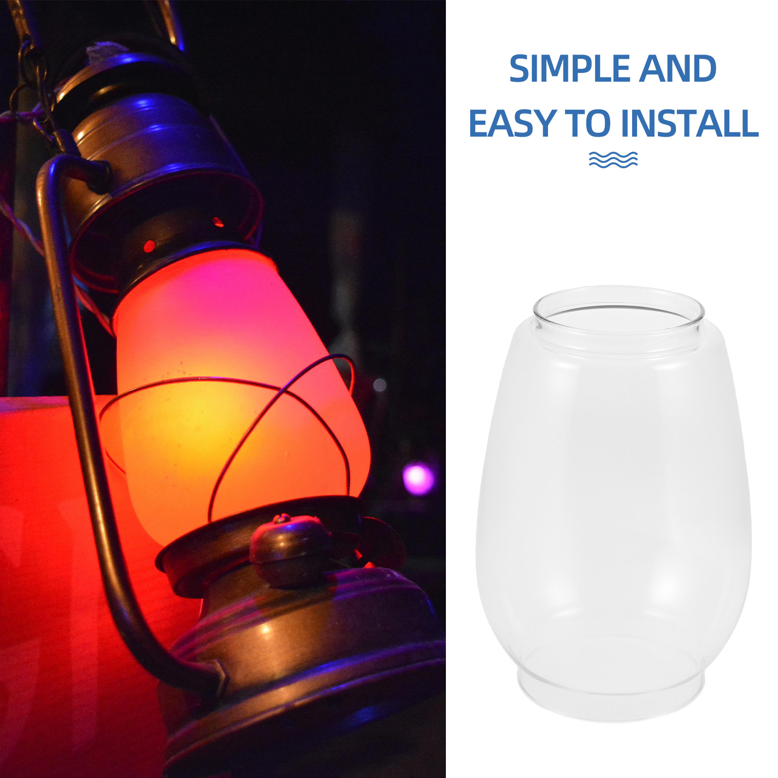 Clear Glass Lantern Globes for - Outdoor Lighting Globes のレビューと価格