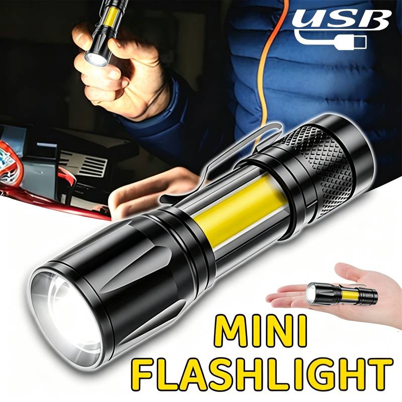 Mini LED Flashlight COB Floodl - Led Flood Light のレビューと価格