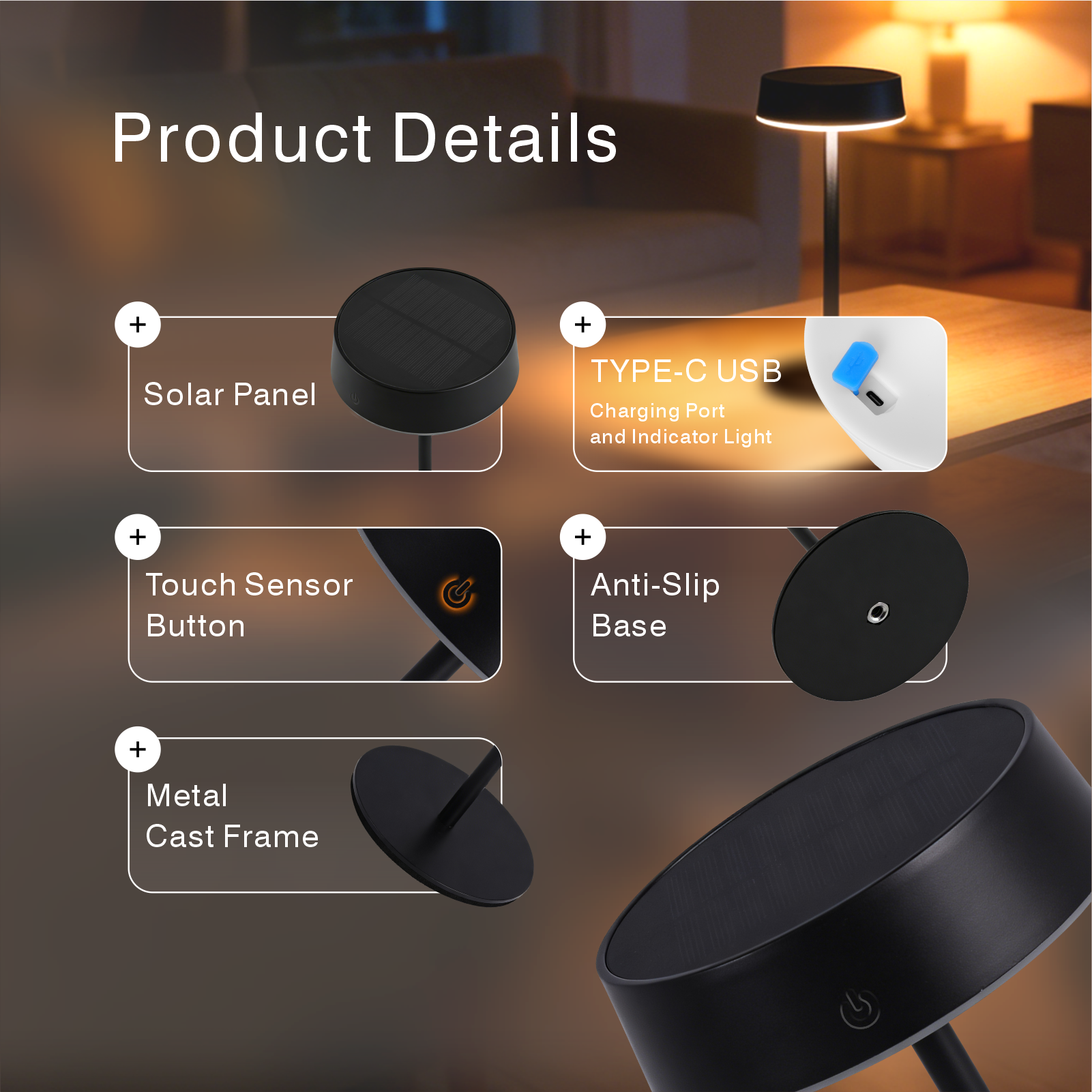 Wireless Solar Light Waterproo - Outdoor Lighting Restaurant のレビューと価格