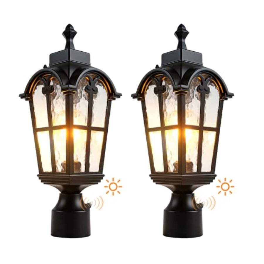 Sensor Outdoor Post Lights Wat - Outdoor Lighting Lamps のレビューと価格