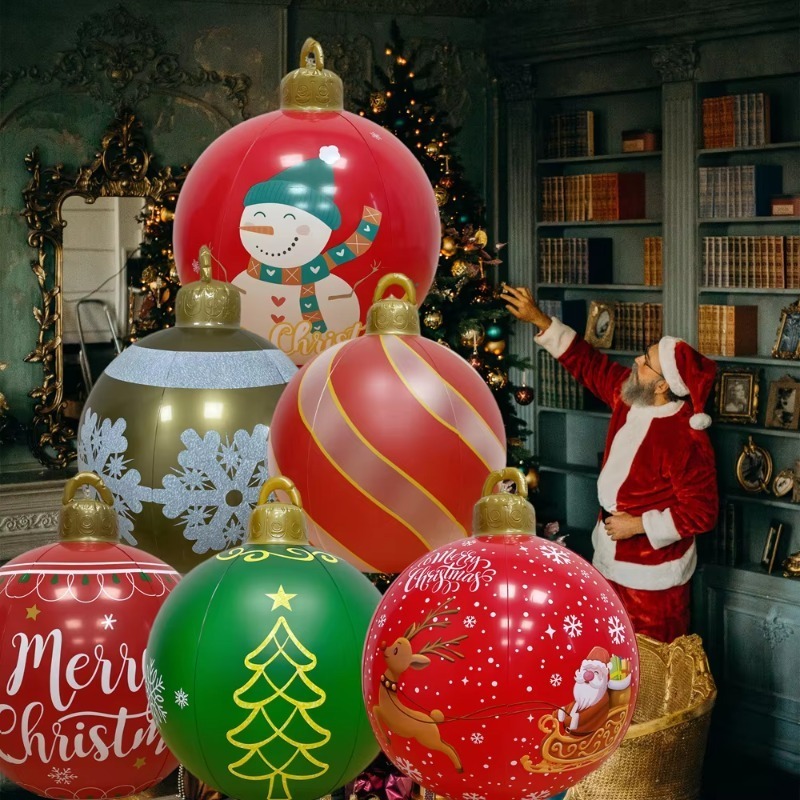 60cm Outdoor Christmas Inflata - Xmas Outdoor Lighting Decorations のレビューと価格