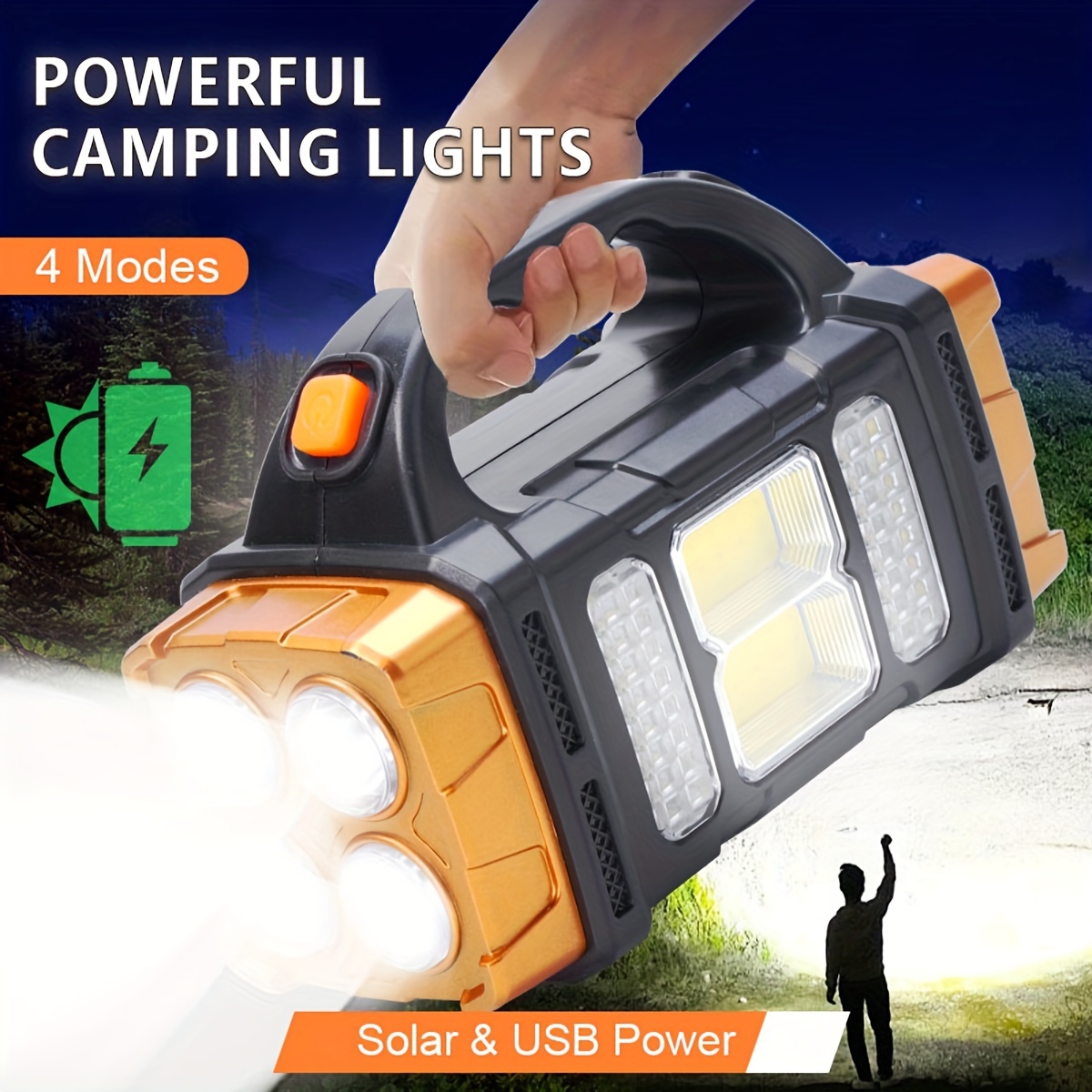 New Upgrade Rechargeable High  - Outdoor Lighting Led Fixtures のレビューと価格