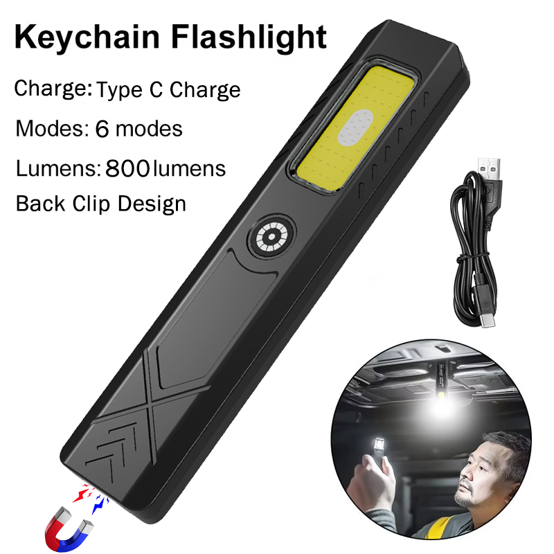 LED Hat Clip Flashlight USB-C  - Led Flood Light のレビューと価格