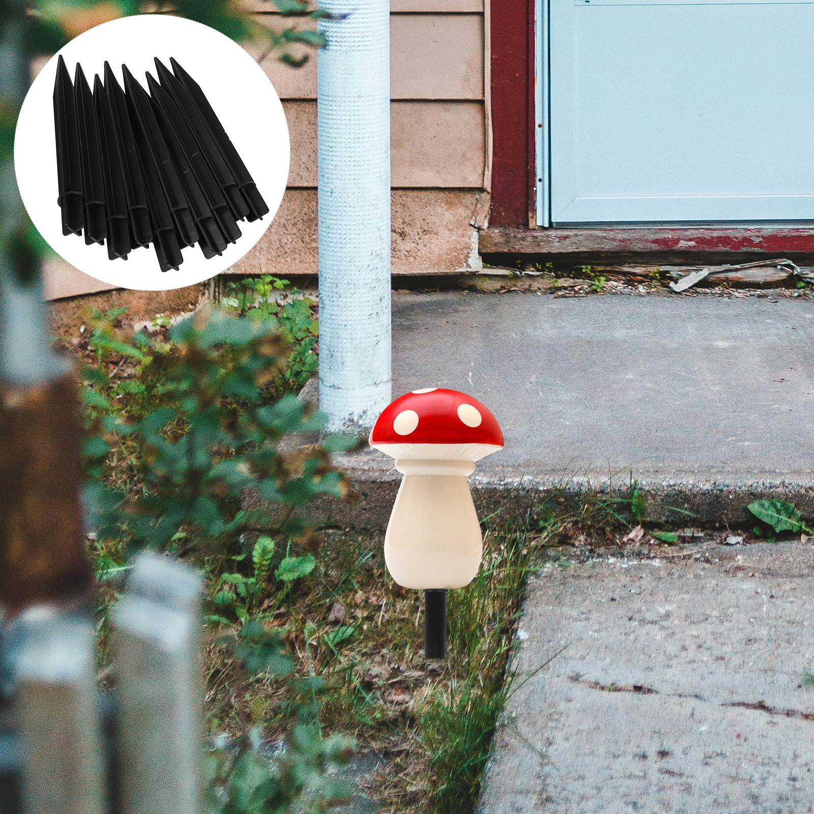 10 Pcs Lawn Lamp Ground Spike  - Outdoor Lighting Ground のレビューと価格