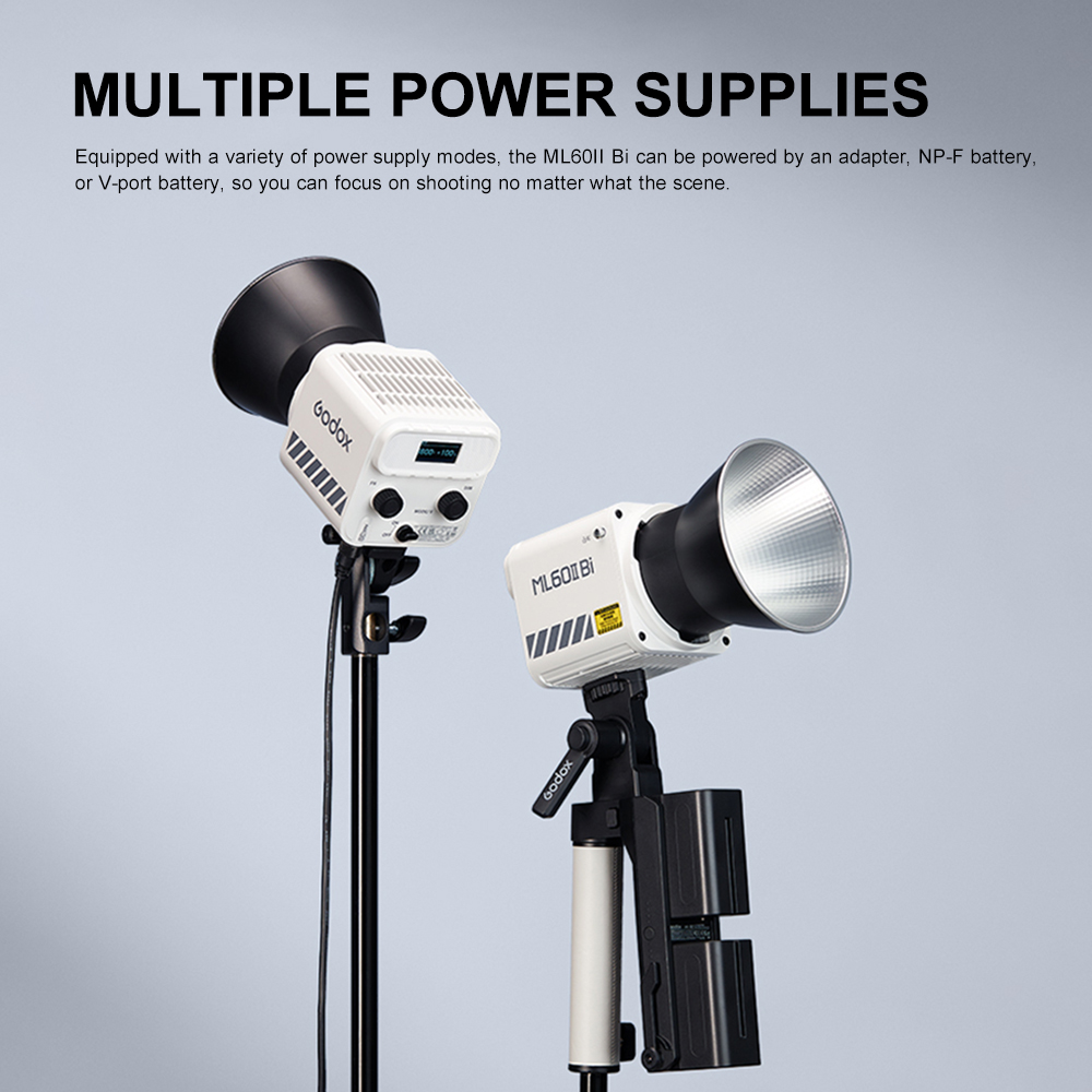 Godox ML60II BI Video Light 28 - Outdoor Lighting Kit Photography のレビューと価格