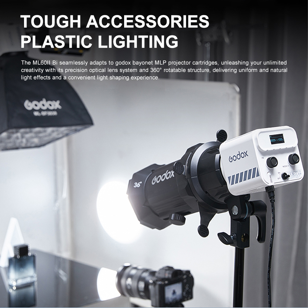 Godox ML60II BI Video Light 28 - Outdoor Lighting Kit Photography のレビューと価格